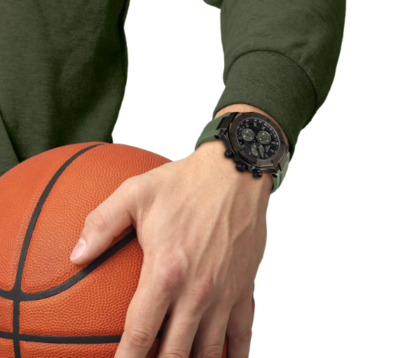 Tissot T-Race Green Dial 45mm Chronograph