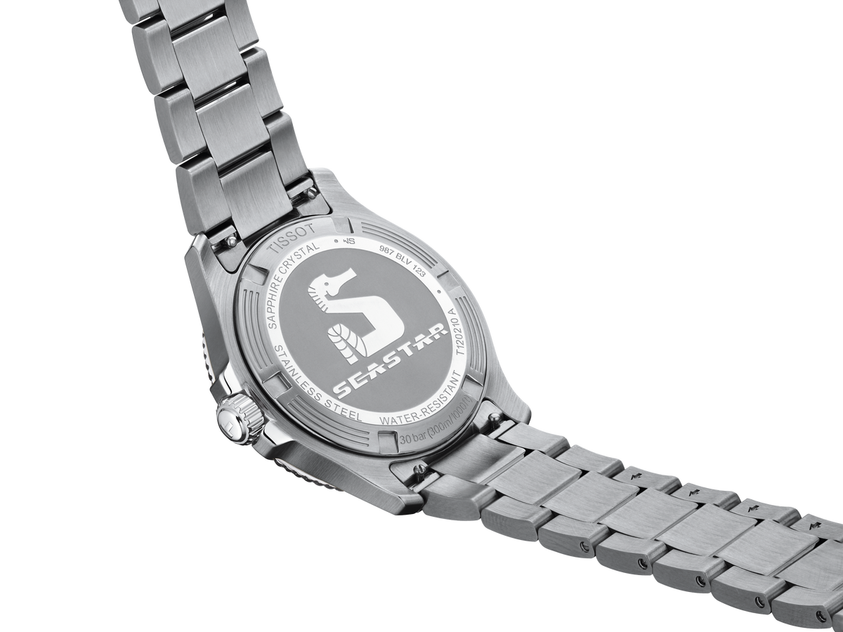 Tissot Seastar 1000 40MM Quartz Black Dial Watch