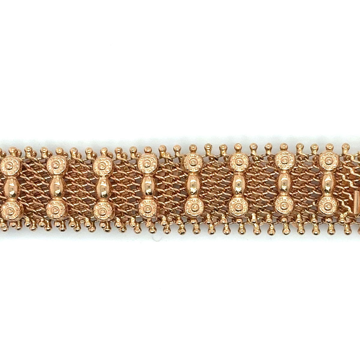 18K Gold Woven-Look Bracelet