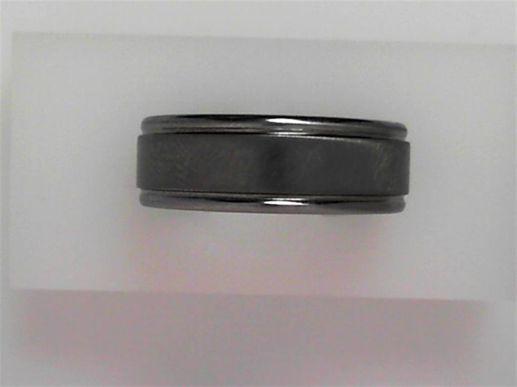 8MM Tungsten Carbide Round Edge Flat Wedding Band – Sleek & Durable