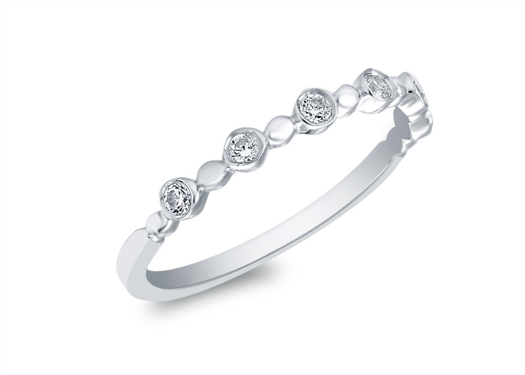 RINGS-6 RD SIZE 6.5 0.16Ct-14K