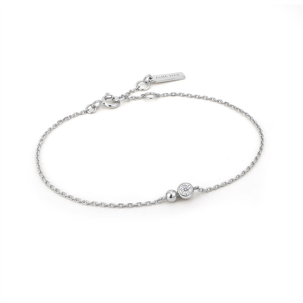 Elegant Ania Haie Orb Sparkle Chain Bracelet