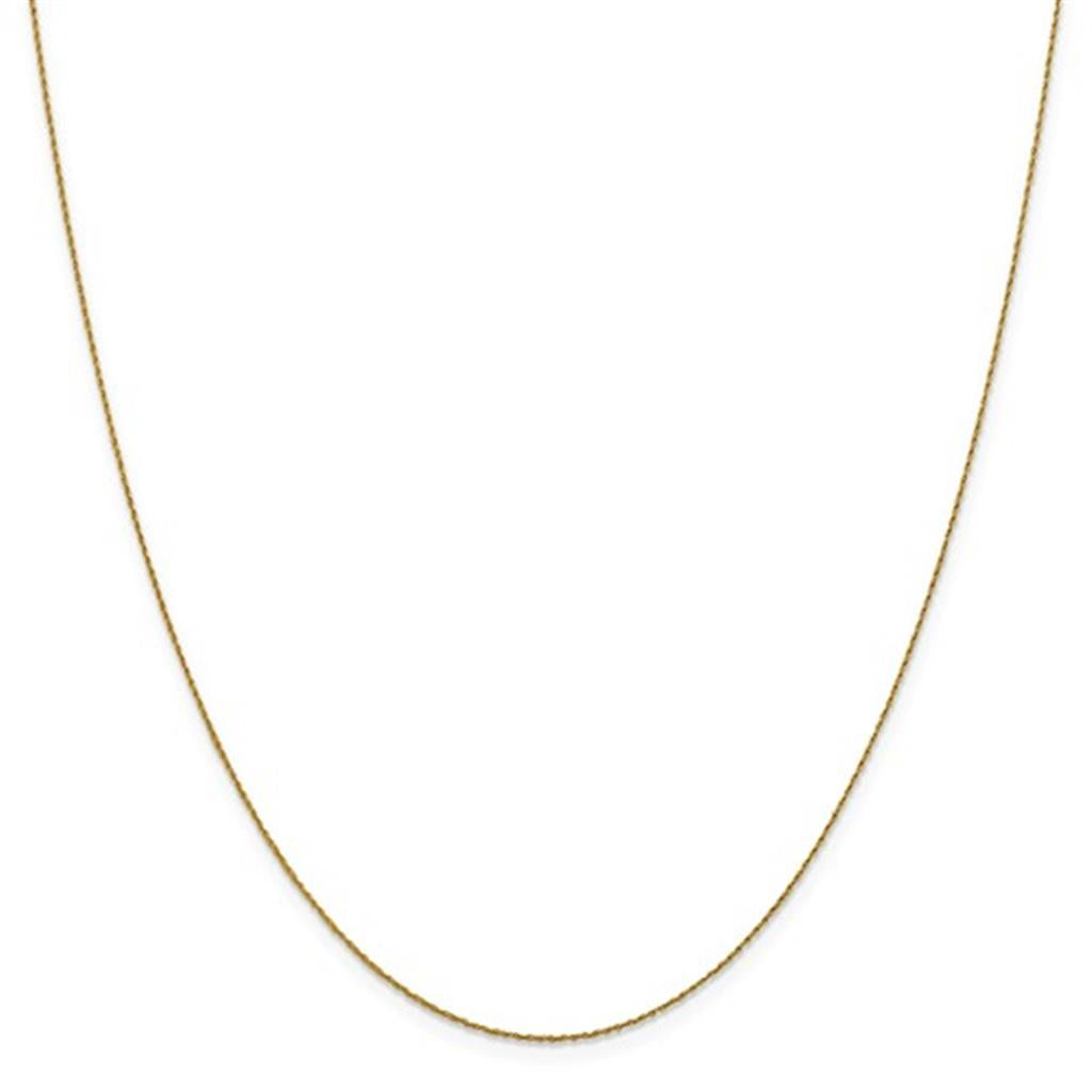 14KY BABY ROPE CHAIN 18" SPRIN