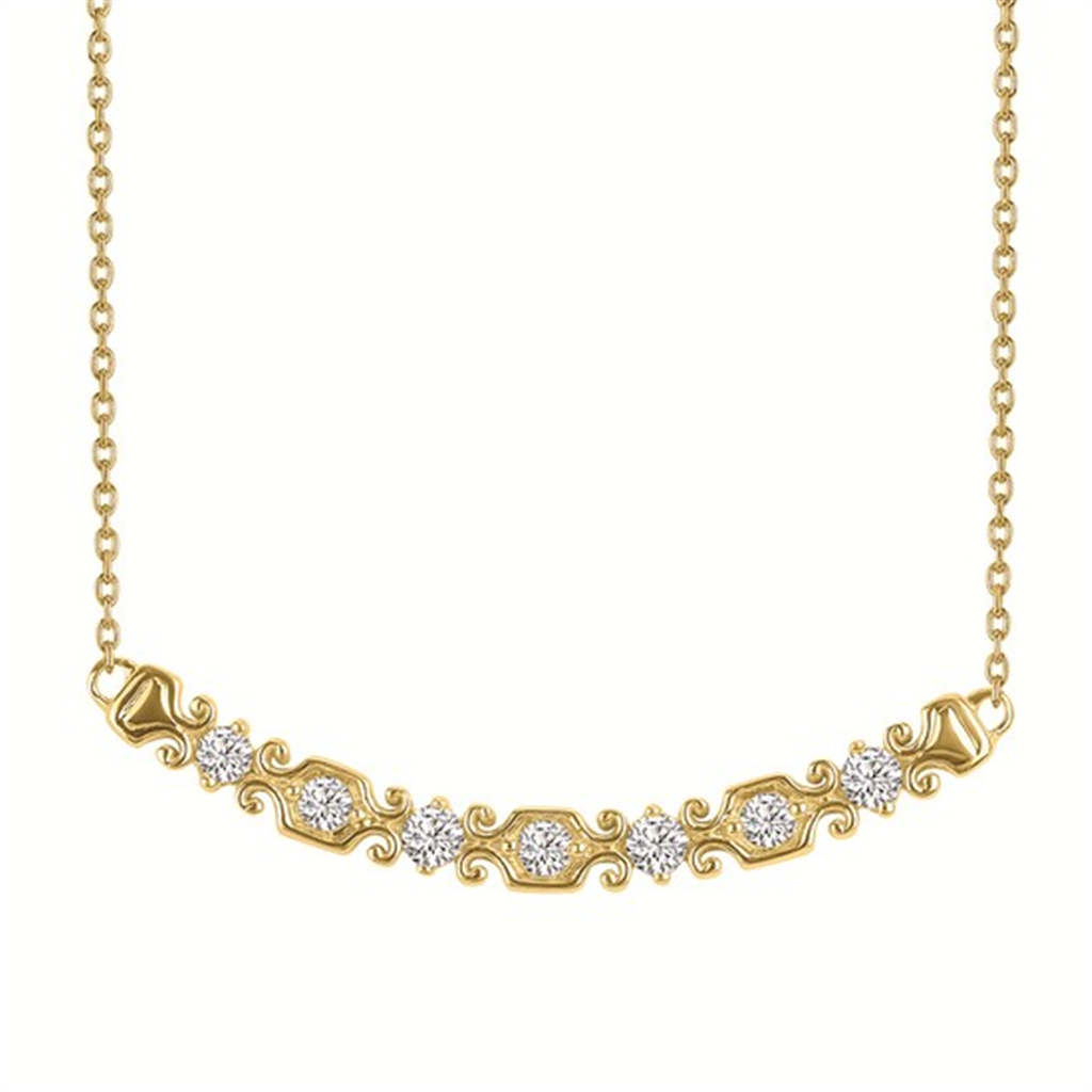 1/4 Ctw. Diamond Necklace in 14K Gold