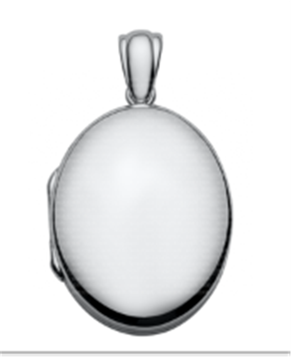 Sterling Premium Oval Locket