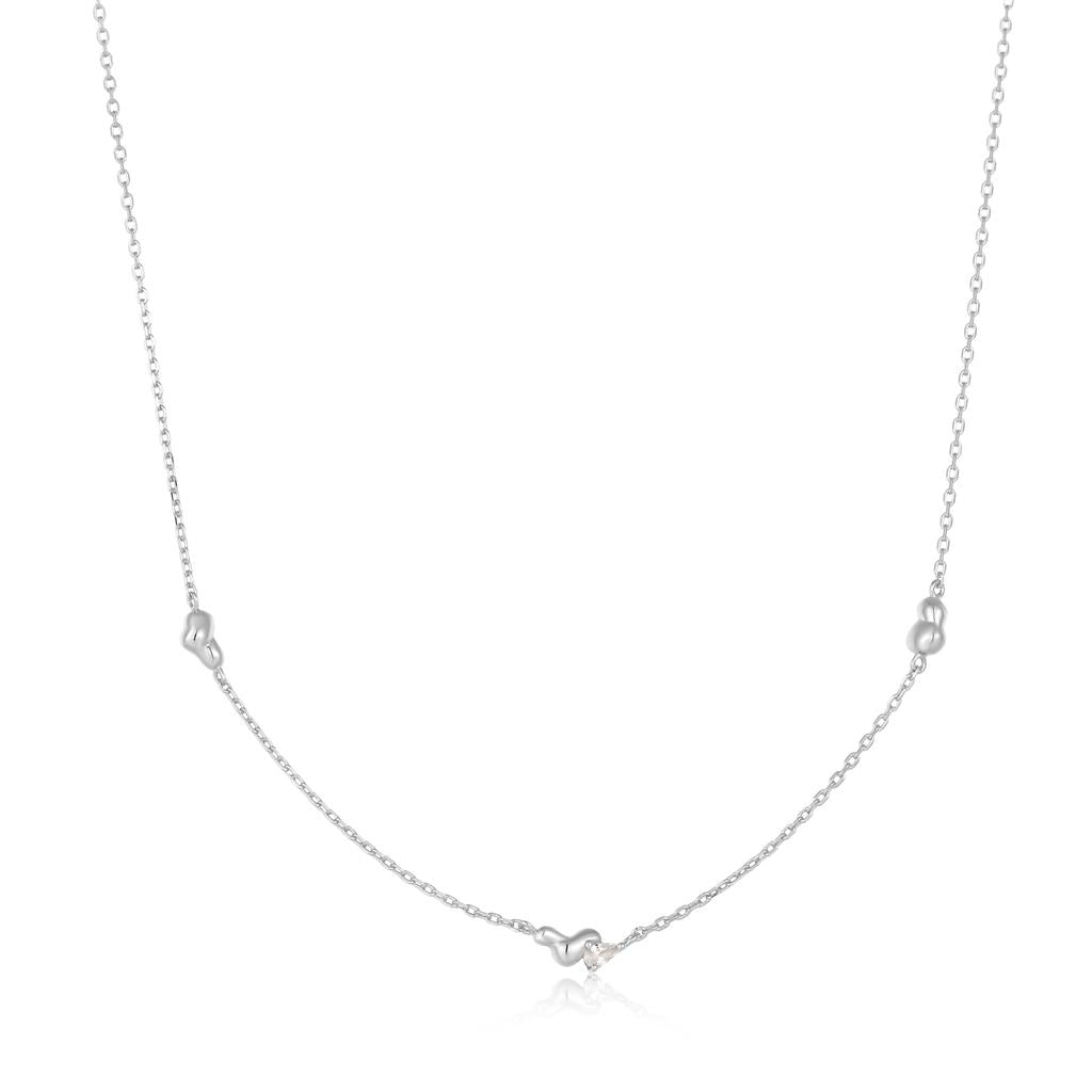 Ania Haie Elegant Twisted Wave Chain Necklace