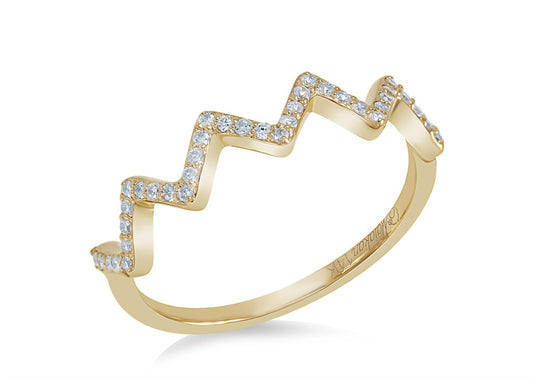 RINGS-41 RD 0.17Ct-14K Y SIZE