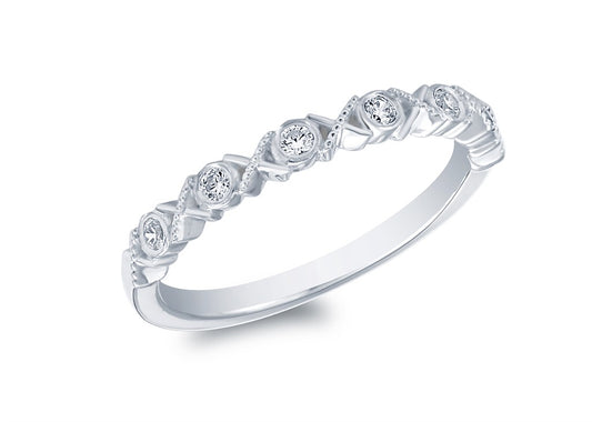RINGS-6 RD SIZE 6.5 0.14Ct-14K