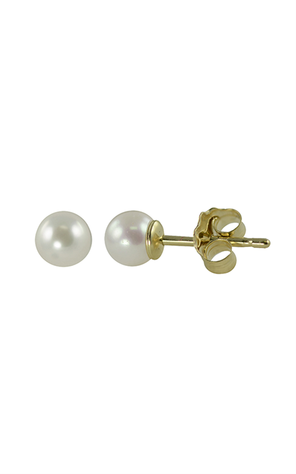 14KT Yellow Gold Akoya Pearl Earring