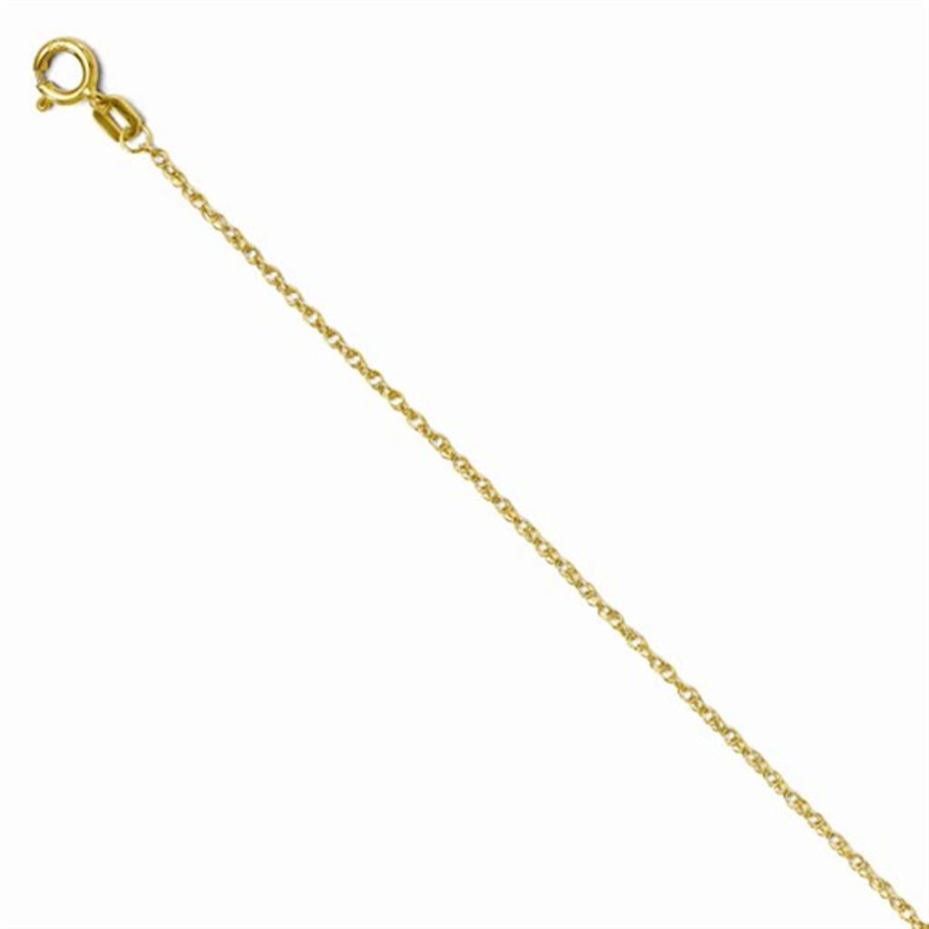 14KY BABY ROPE CHAIN 18" SPRIN