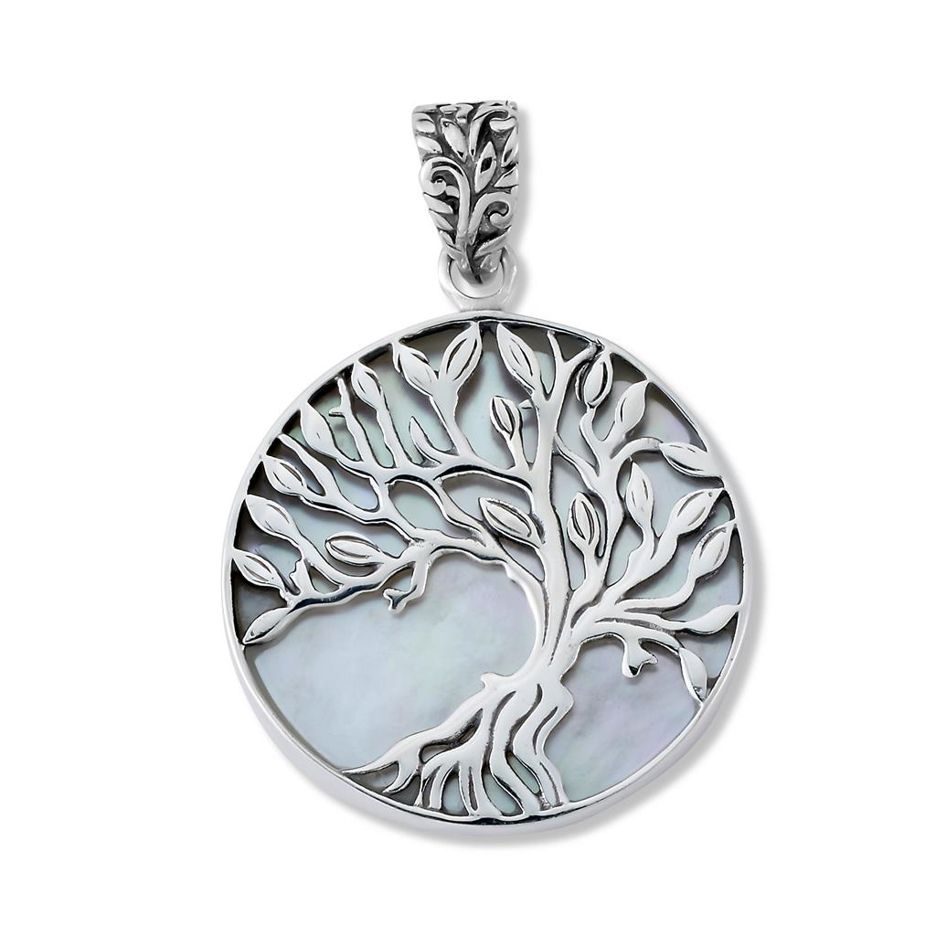 Sundoro Pendant - Mother of Pearl | Elegant Tree of Life Pendant