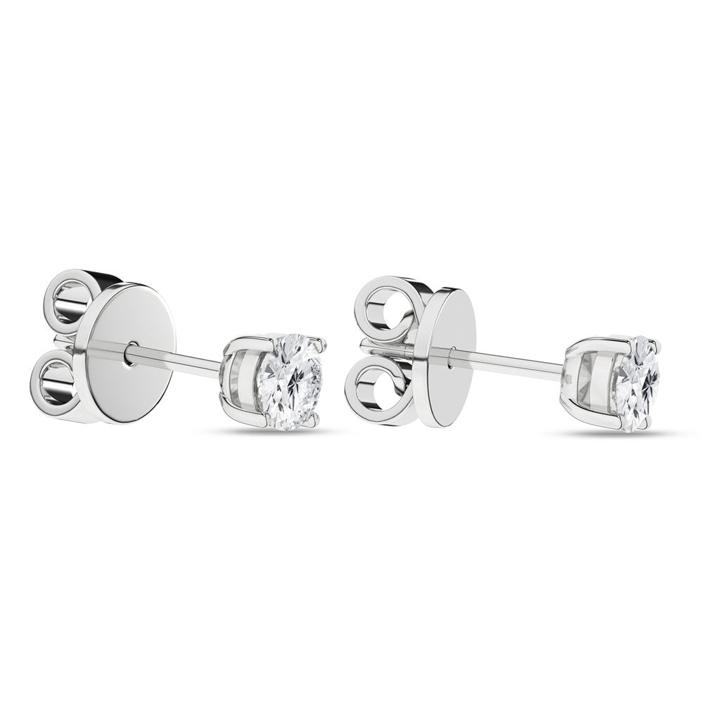 LGD .50CTW 14KWG 4 PRONG STUDS