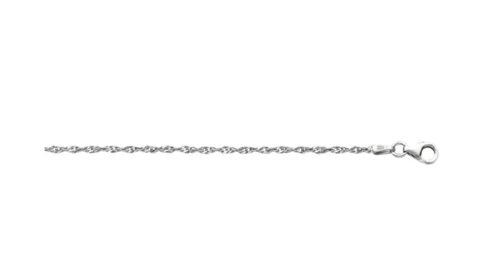 Sterling Silver 20" 1.8MM Singapore Chain | Parker Jewelers Carlisle PA