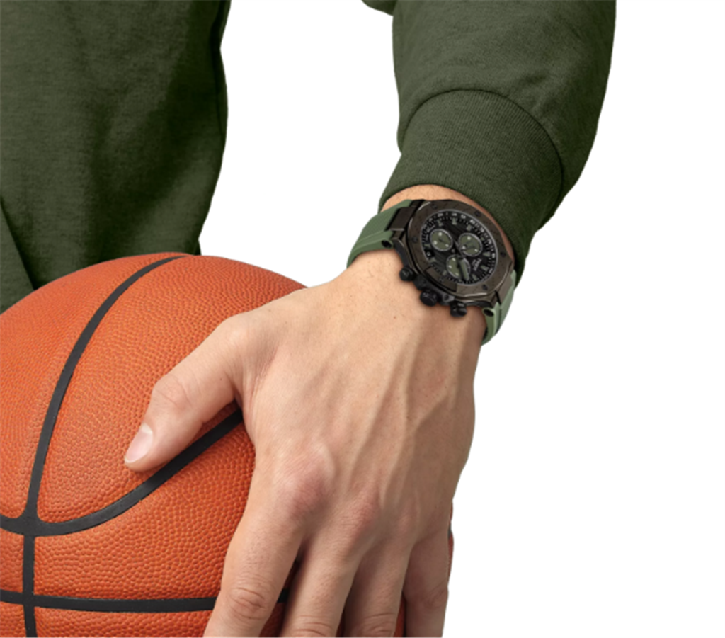 Tissot T-Race Green Dial 45mm Chronograph