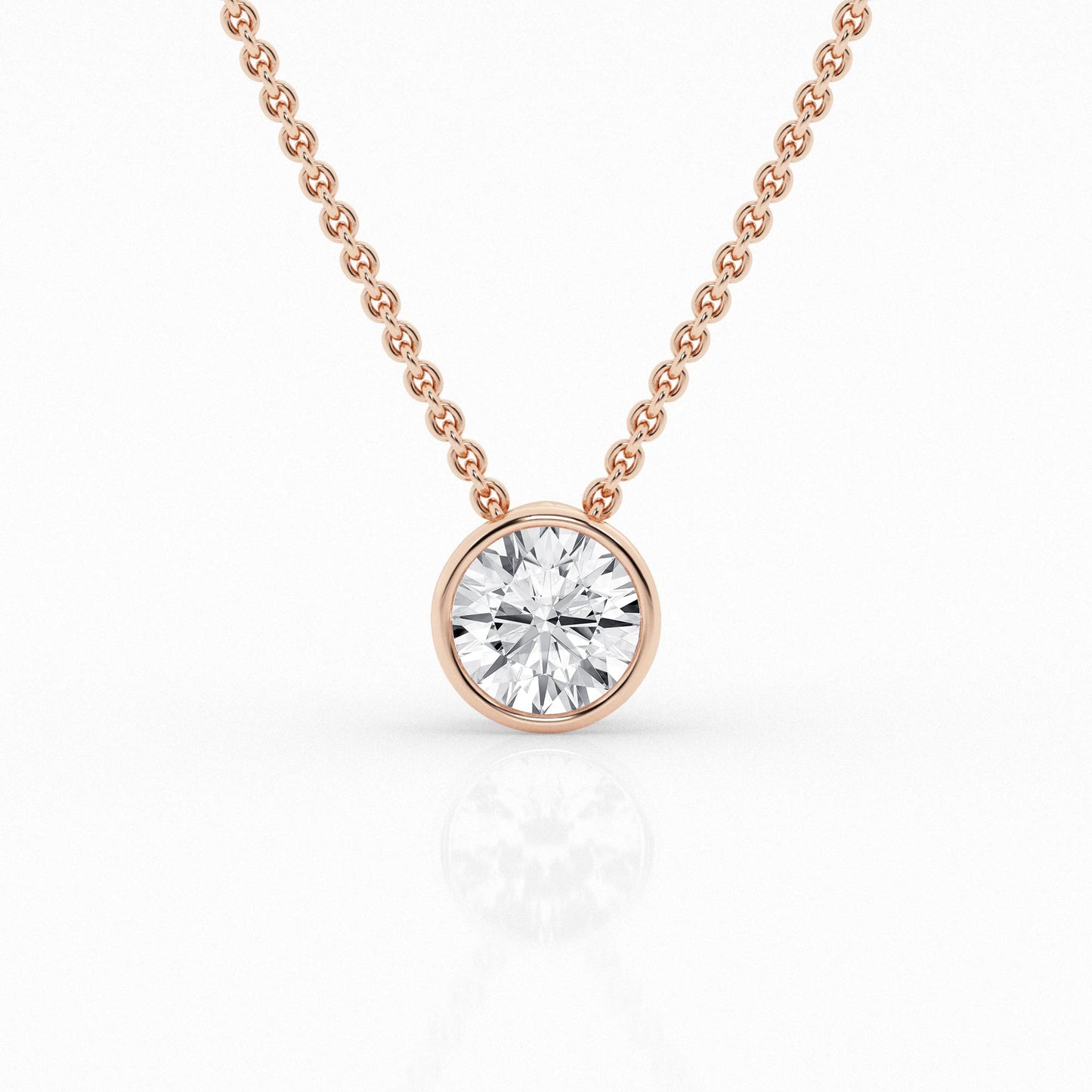 Lab Grown Diamond Pendants/Necklaces