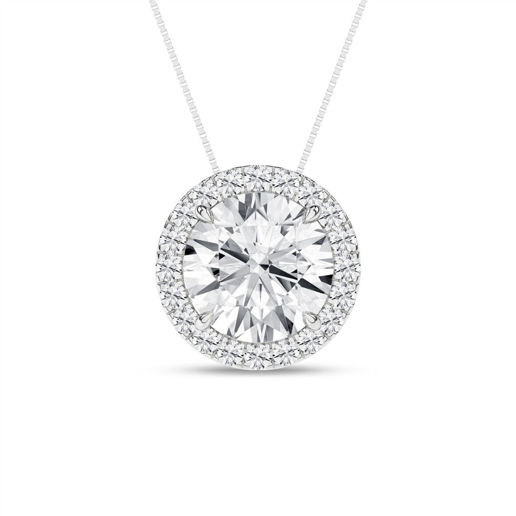LGD 1.69CTW HALO PENDANT W/ 21