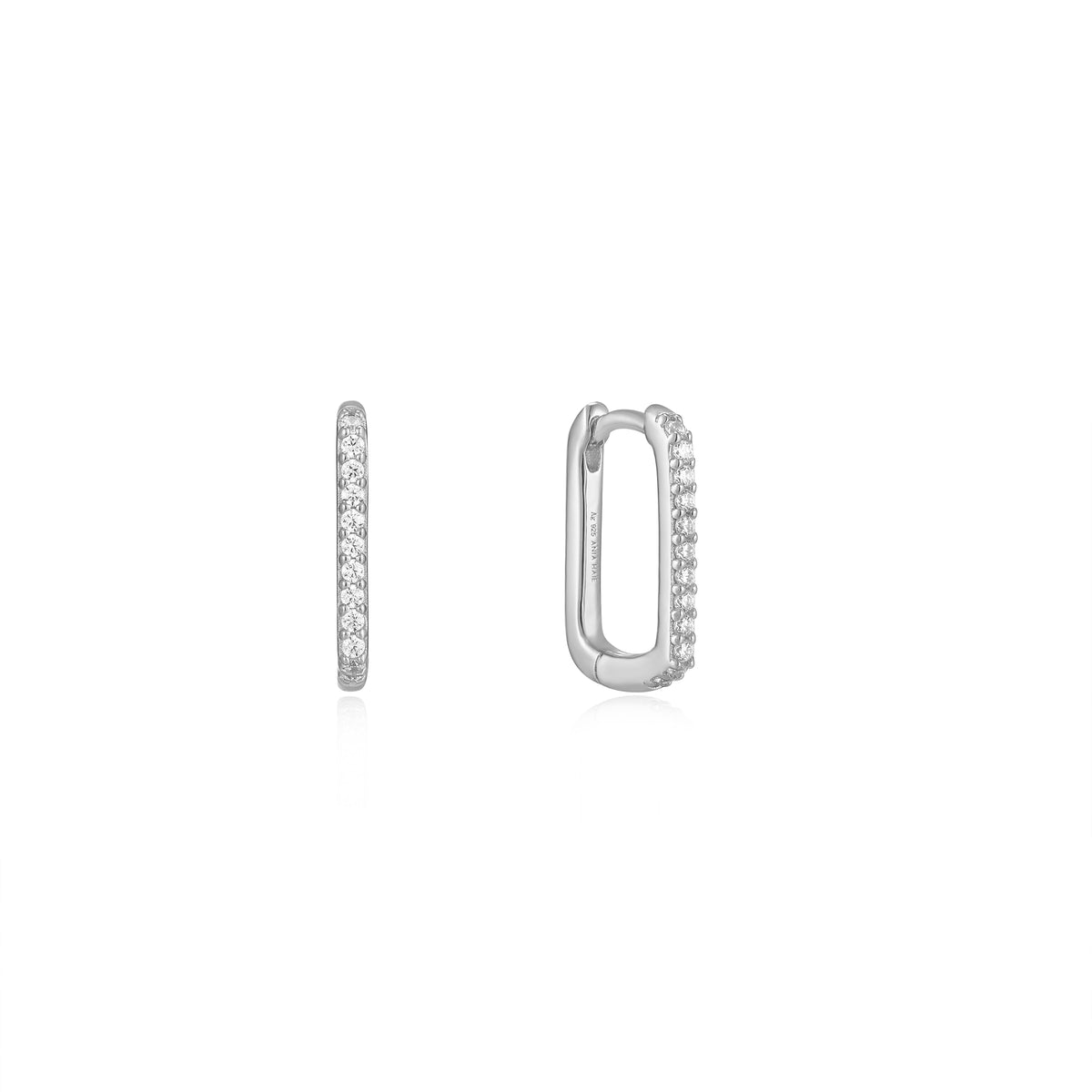 Chic Ania Haie Glam Oval Hoop Earrings