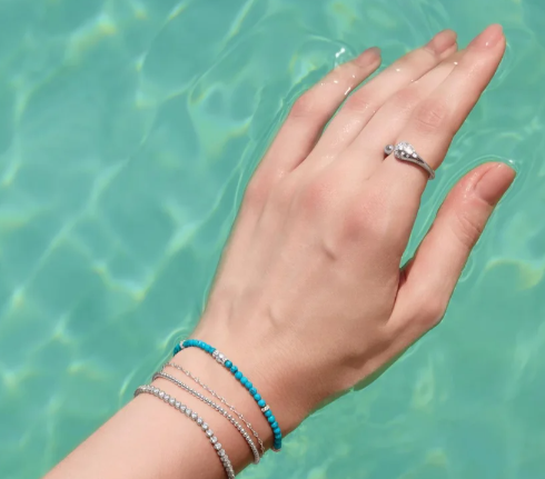 Ania Haie Silver Textured Chain Bracelet