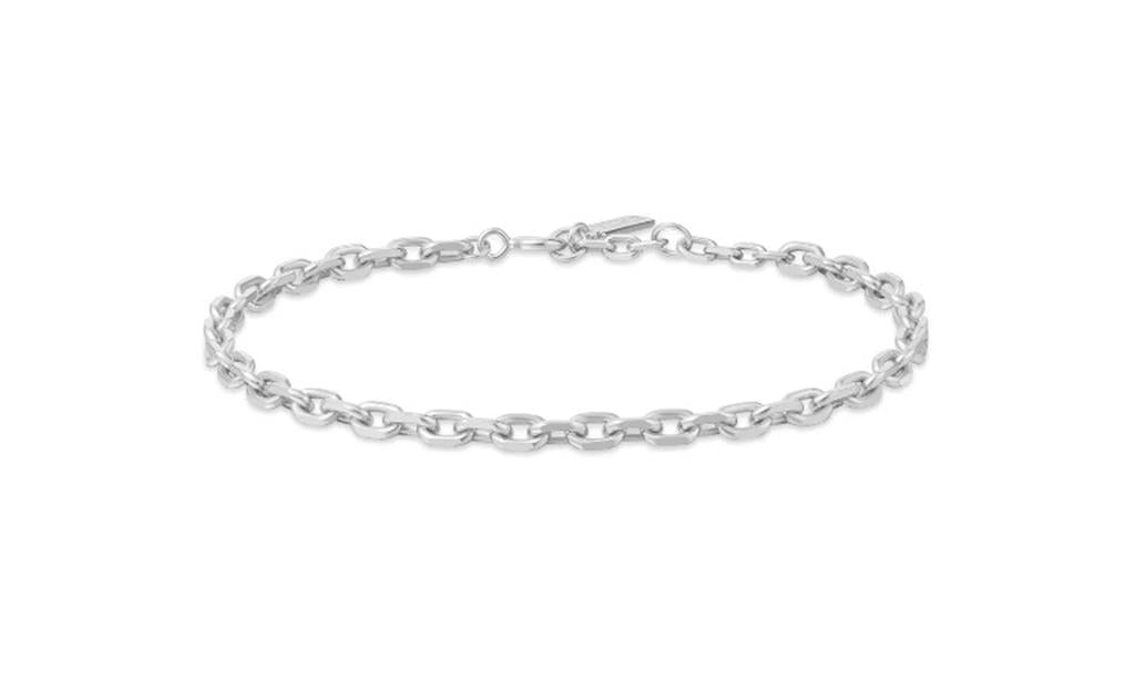 Ania Haie Silver Medium Chain Bracelet (6.5")