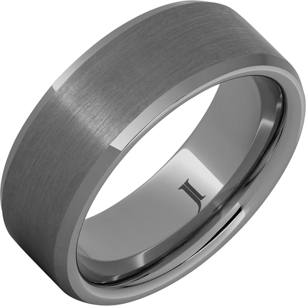 8MM Tungsten Carbide Ring | The Existentialist | Classic Collection