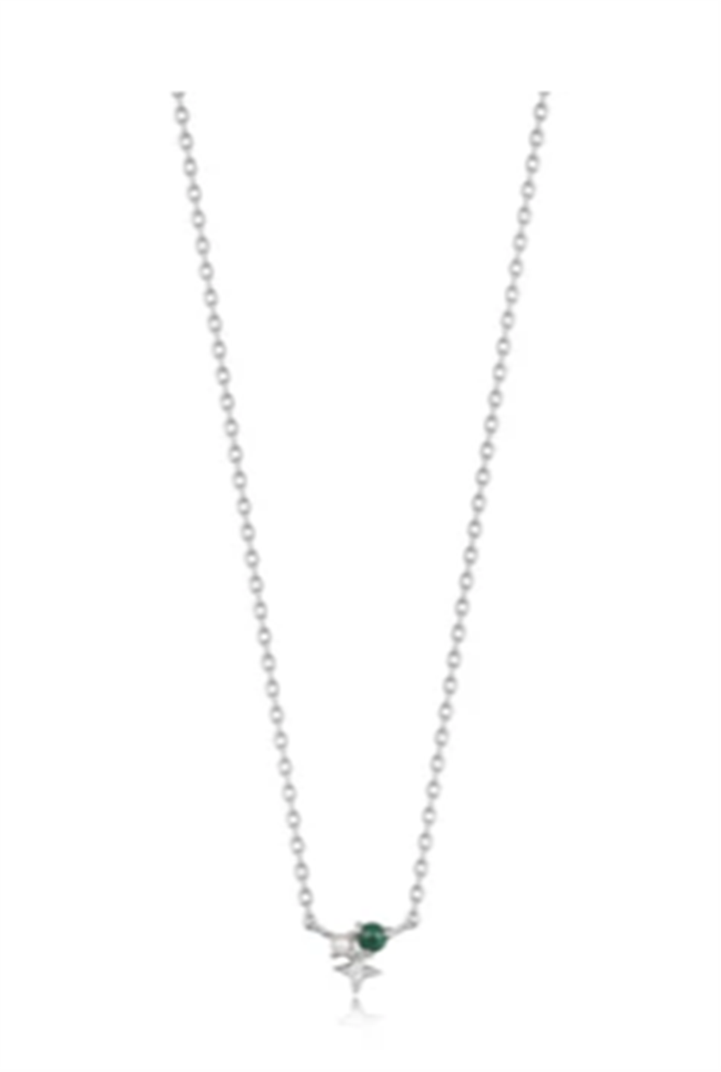 Ania Haie Stunning SS Malachite Star Necklace