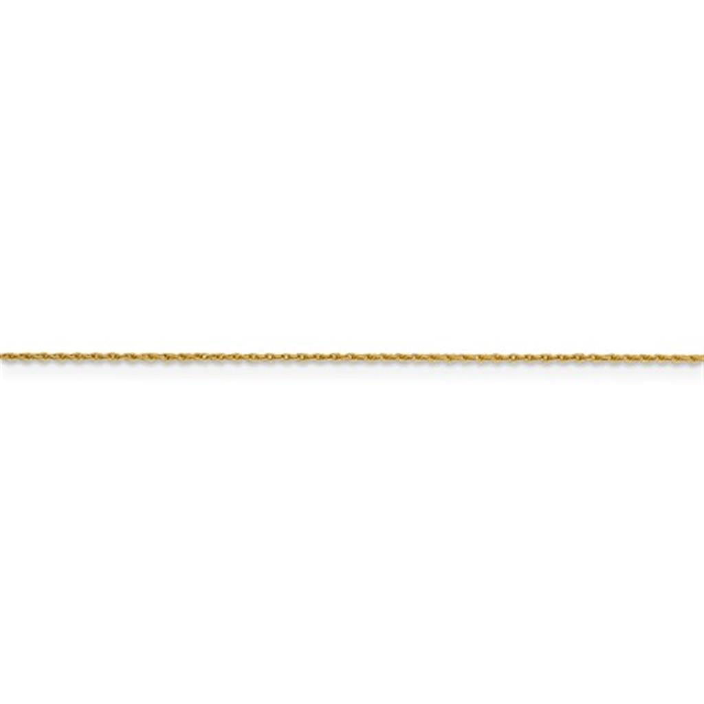 14KY BABY ROPE CHAIN 18" SPRIN