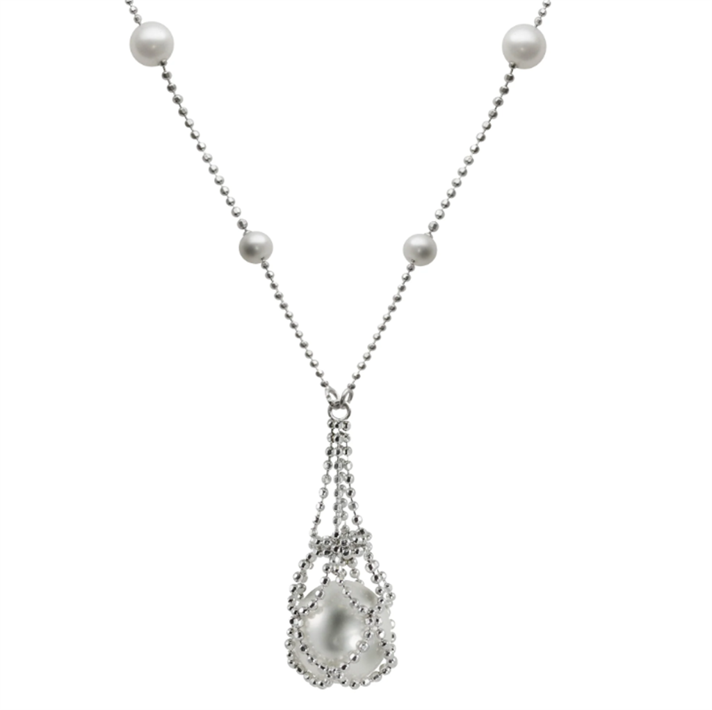 Sterling Silver Freshwater Pearl Necklace