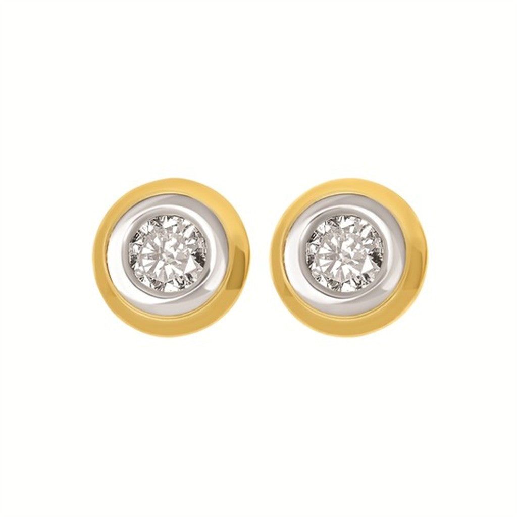 0.50 Ctw. Diamond Earrings in 14K Gold