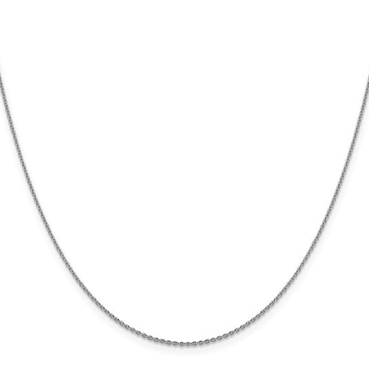 Timeless 14KWG 18" 1.5MM Oval Link Chain