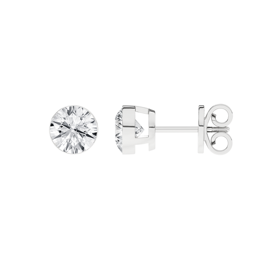 LGD 2.03CTW 14KWG BEZEL SET ST