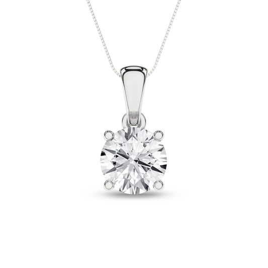 LGD 1CTW 14KWG SOLITAIRE PENDA