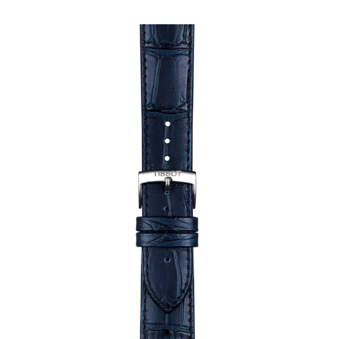 Tissot Carson Moonphase Blue Dial 40mm Quartz Watch