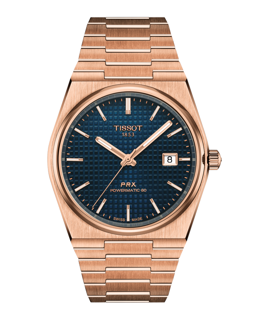 Tissot PRX Rose w/ Blue Dial P