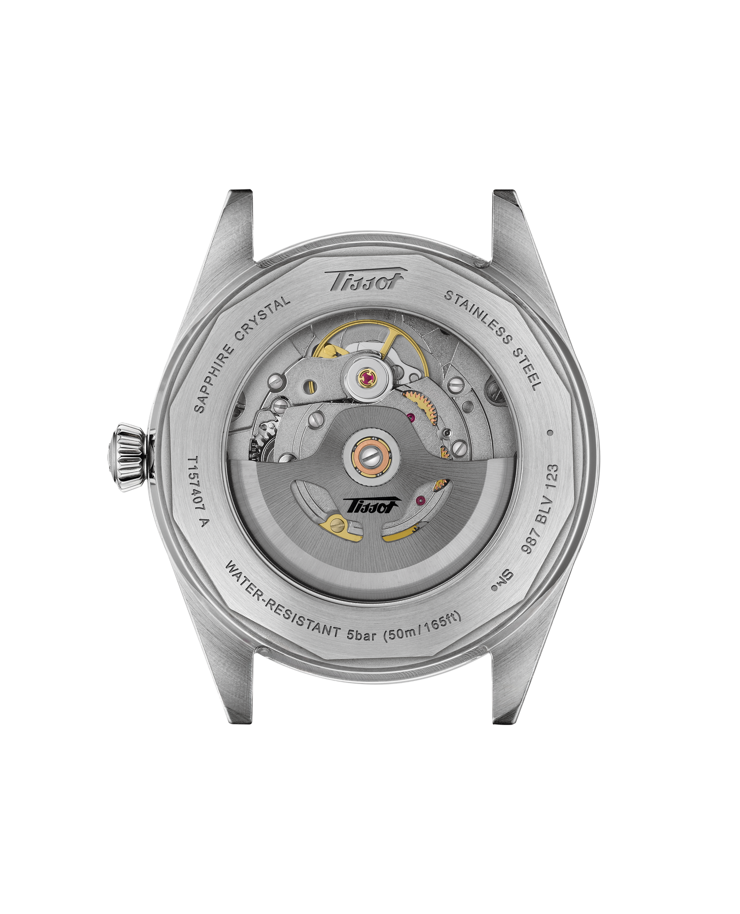 TISSOT VISODATE 39MM PW80 BLK