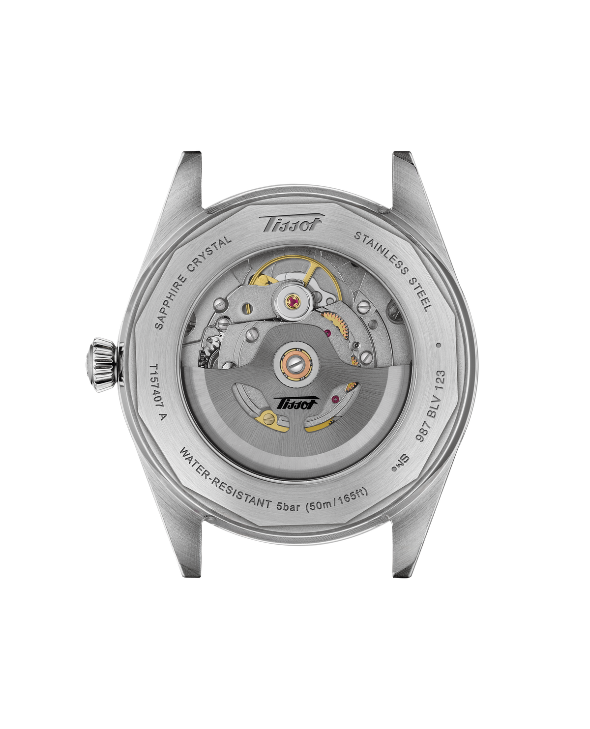 TISSOT VISODATE 39MM PW80 BLK