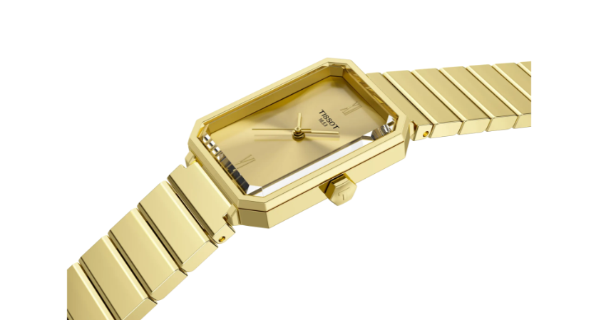 Tissot Ladies SRV 30mm Yellow Watch