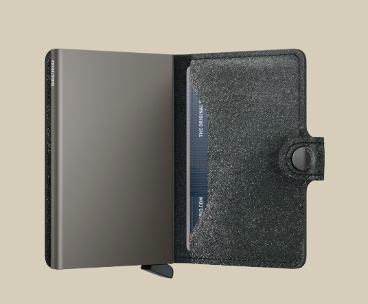 SECRID Miniwallet Stars Black