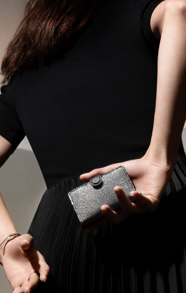 SECRID Miniwallet Stars Black