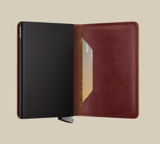 SECRID Premium Slimwallet Basco Brown