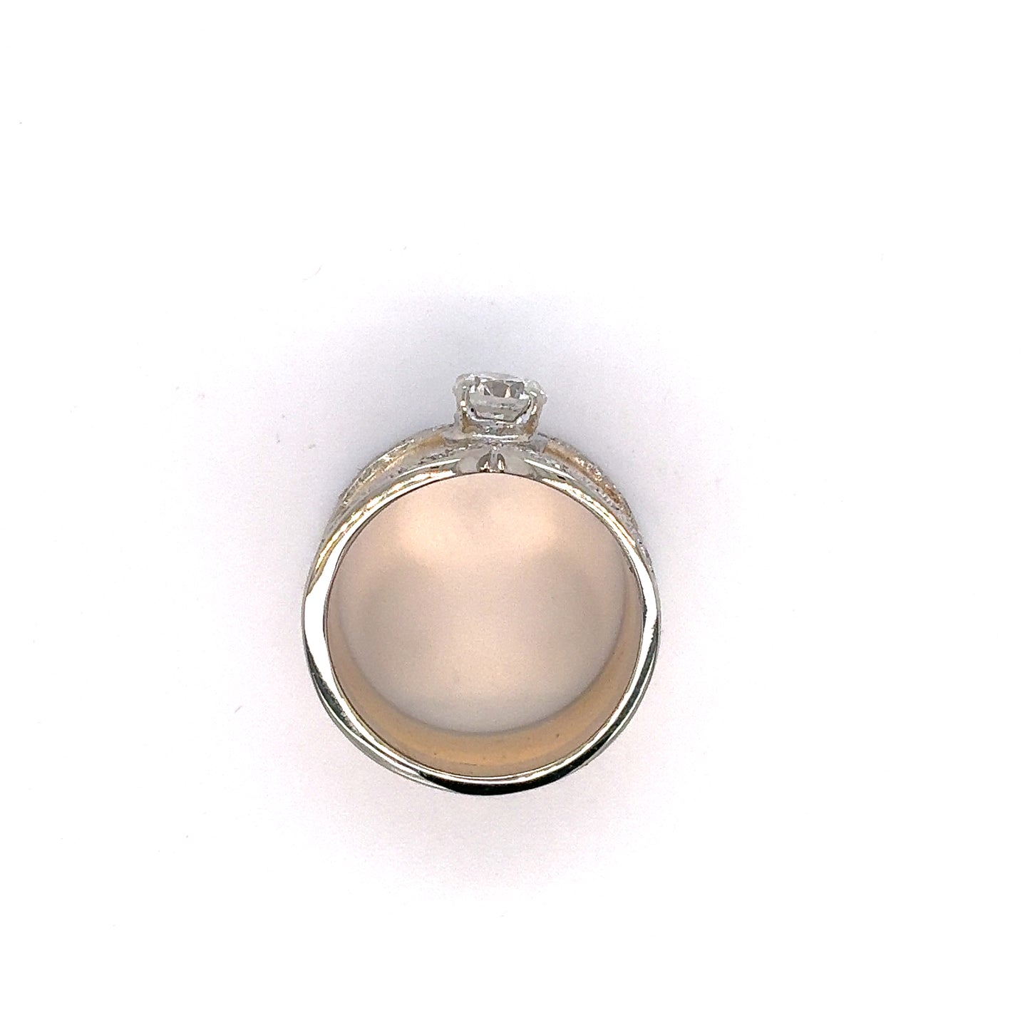 14KTT ESTATE .75CT RBC NATURAL