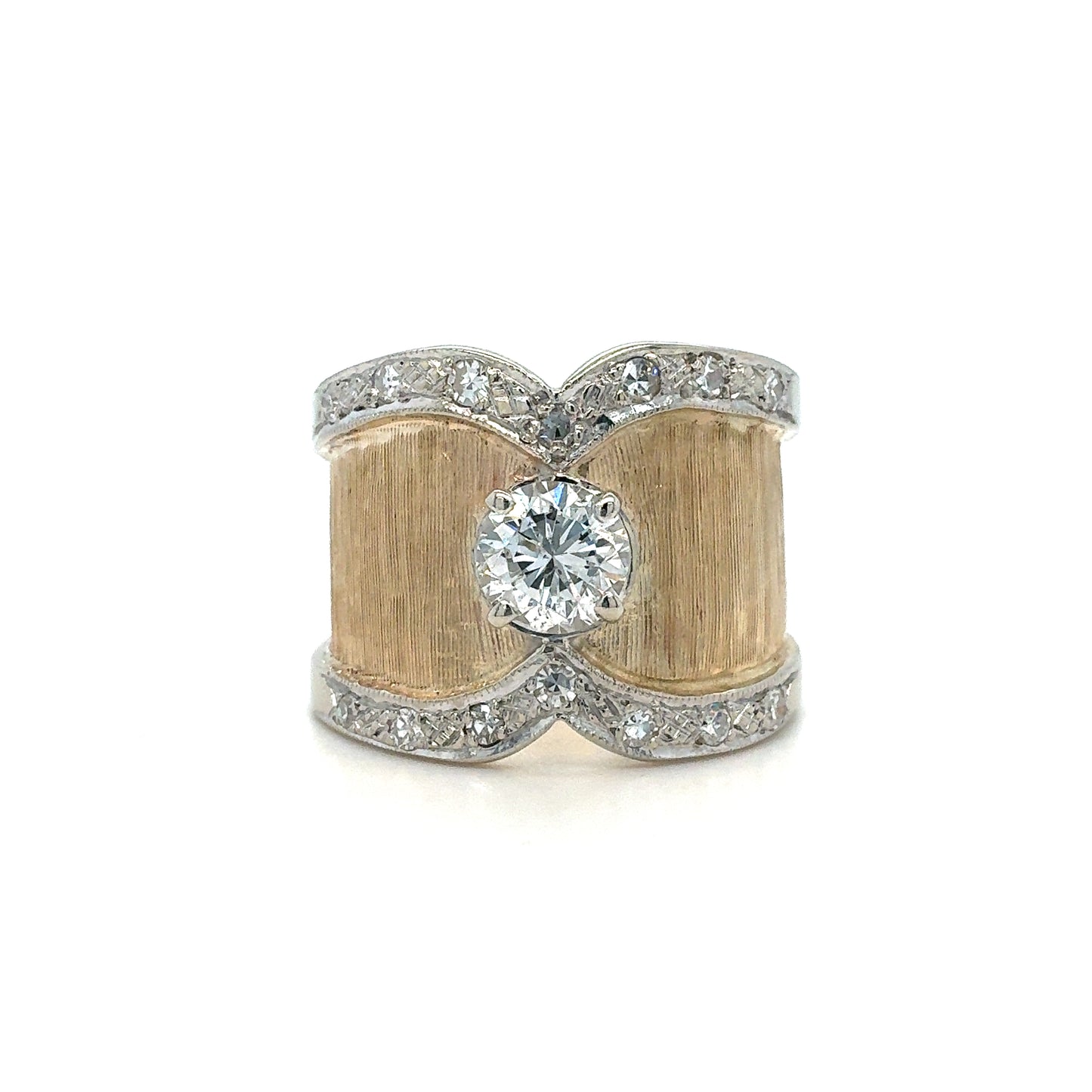14KTT ESTATE .75CT RBC NATURAL