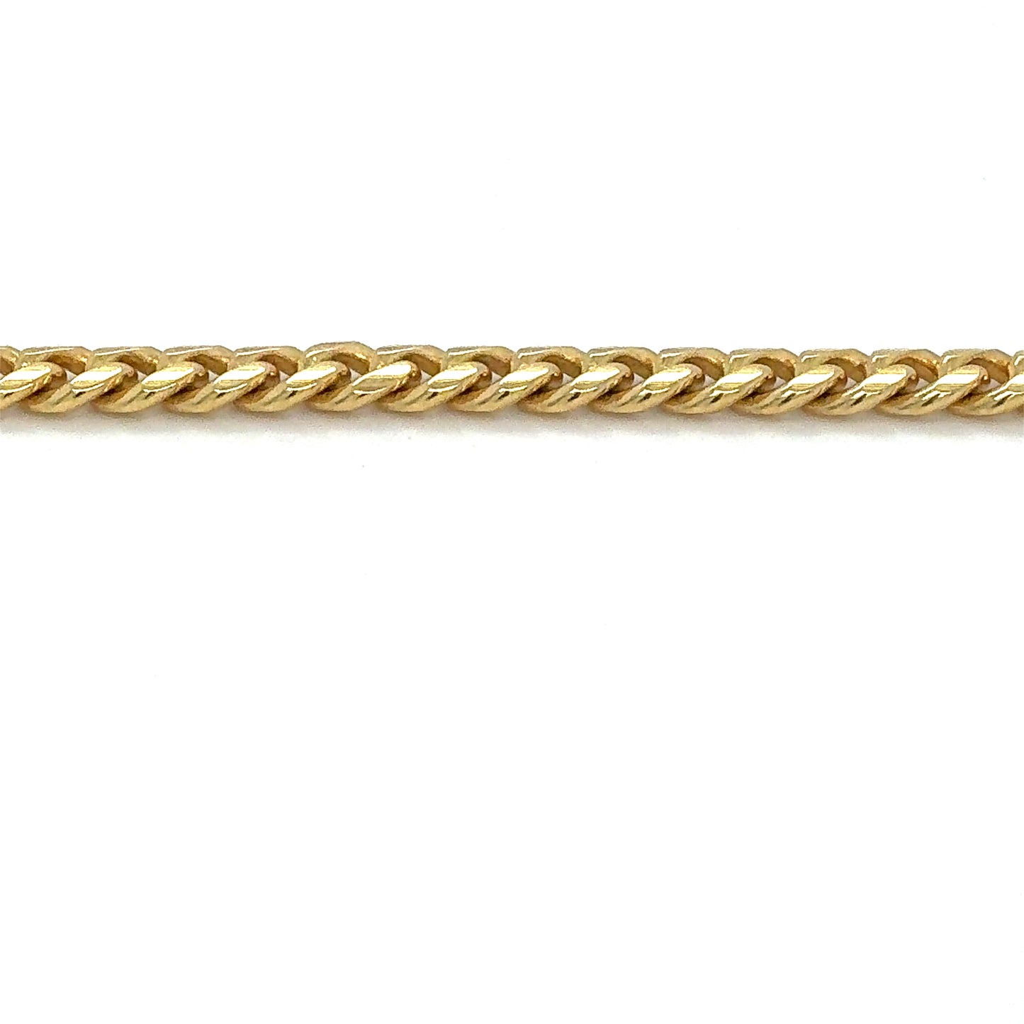 14K Yellow Gold Estate Cuban Chain 24"