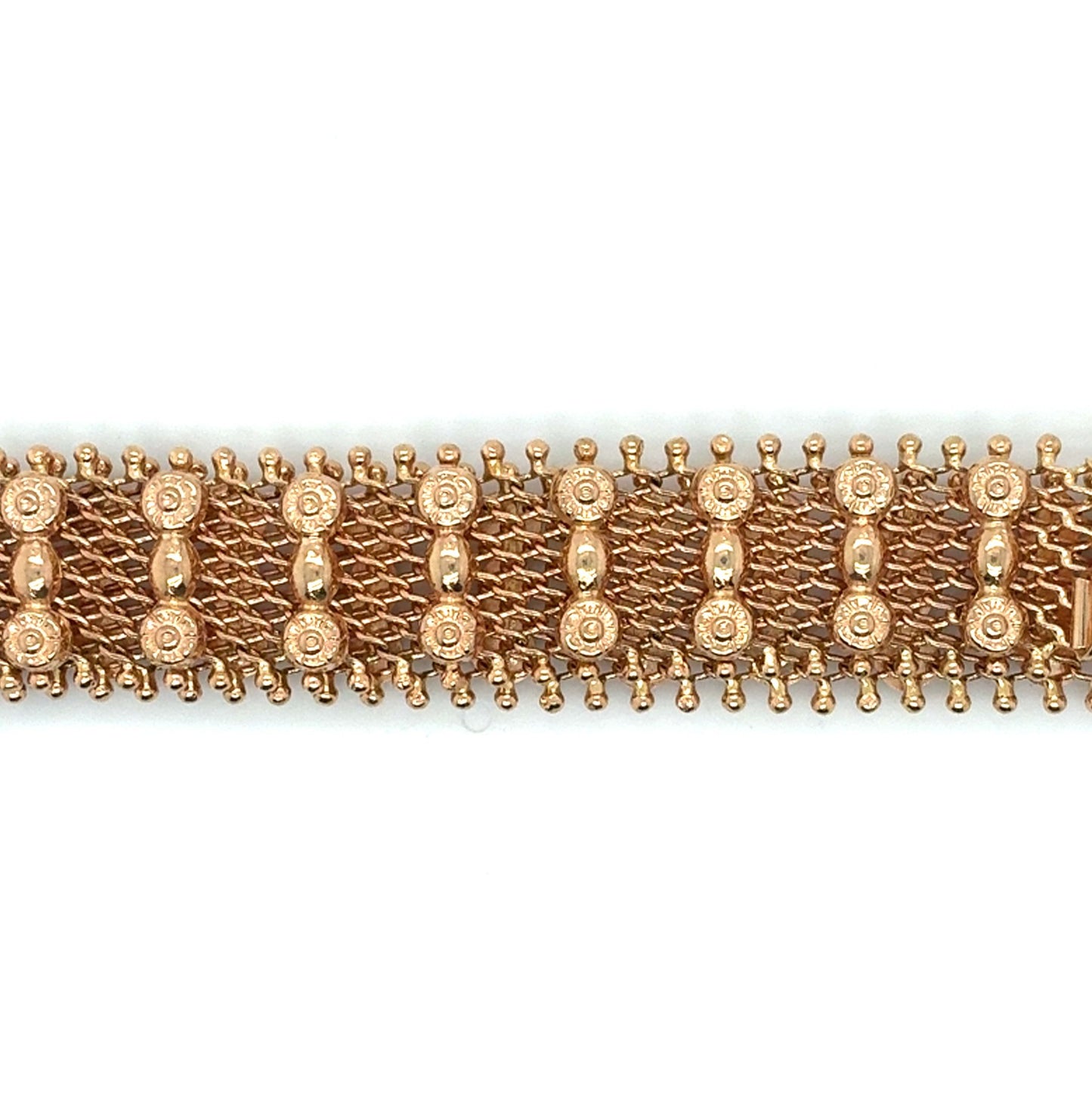 18K Gold Woven-Look Bracelet