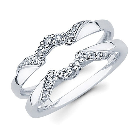 1/5 Ctw. Diamond Wrap in 14K Gold