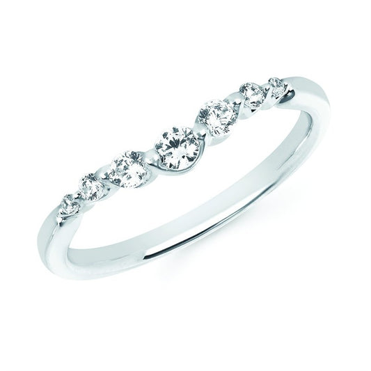 1/4 Ctw. Diamond Band in 14K Gold