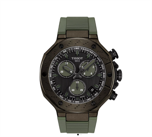 Tissot T-Race Green Dial 45mm Chronograph