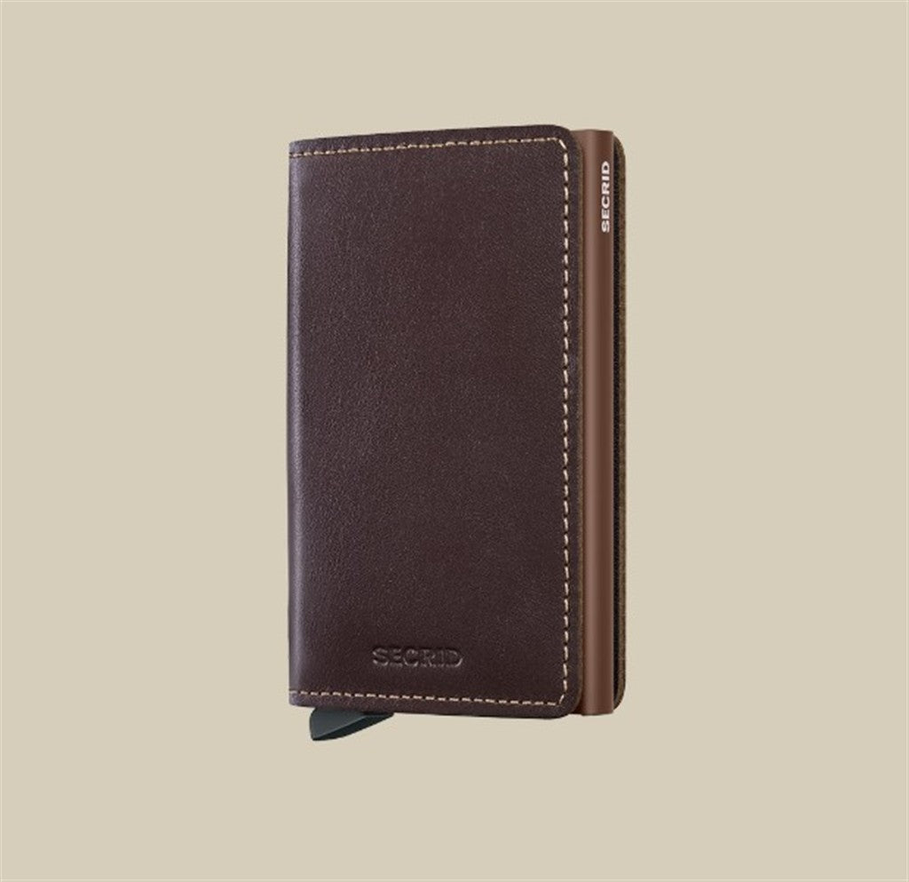 Secrid Slim Wallet Original Chocolate
