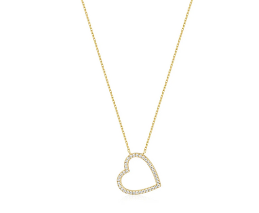 Gold Heart Necklace