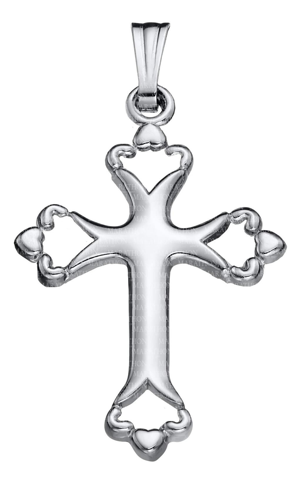 Adult Sterling Silver Cross