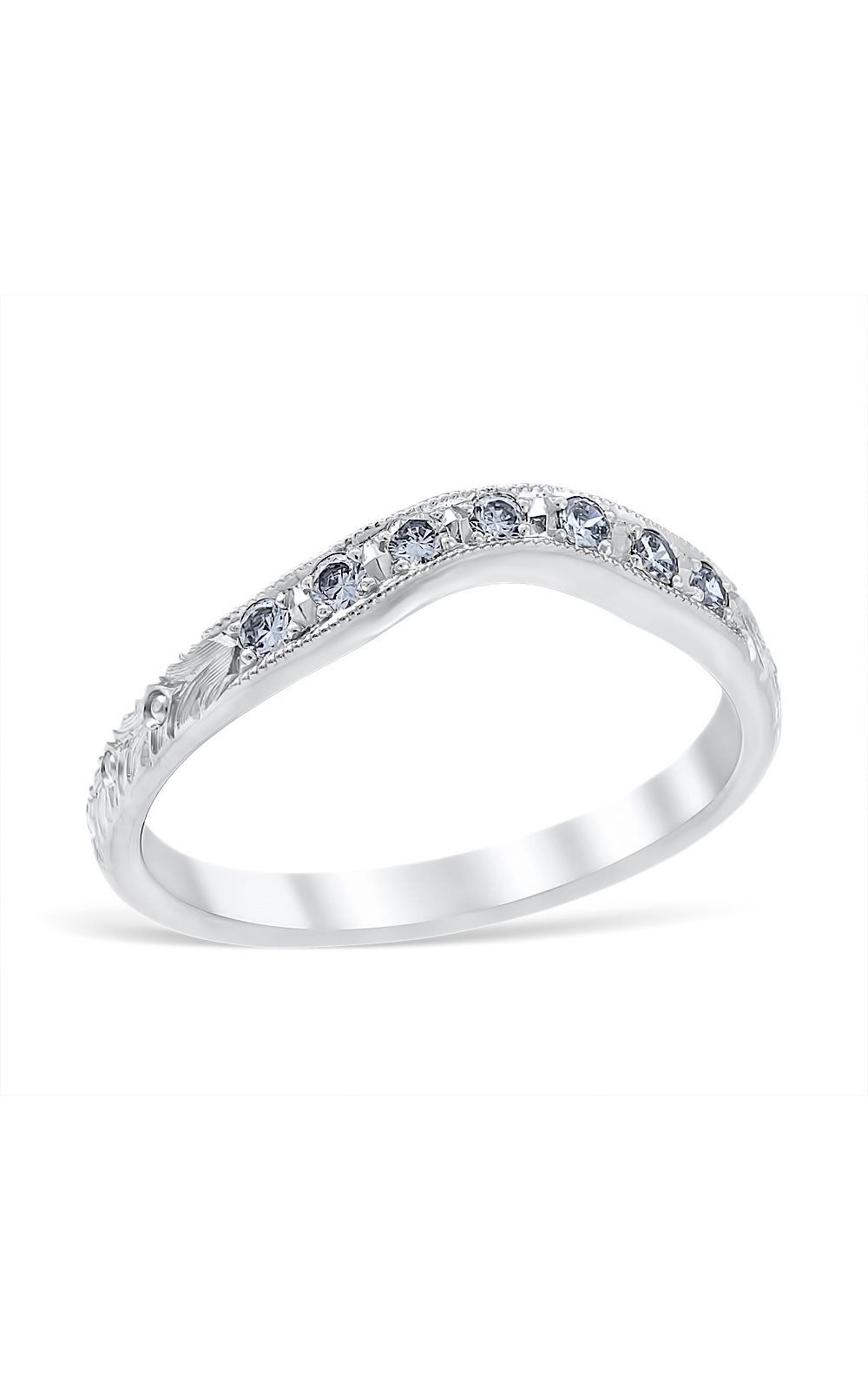Florin Leaf Wedding Ring – Nature-Inspired Elegance